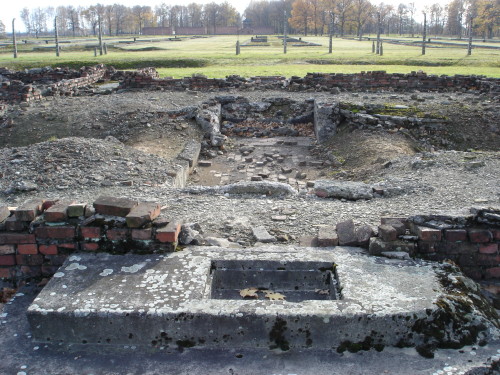 Ruiny krematoria IV